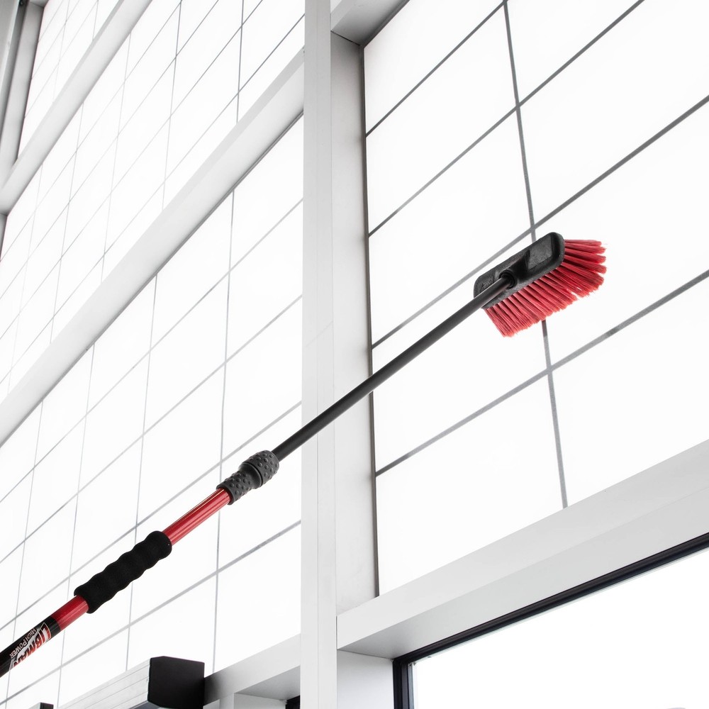 Flow-Thru Telescoping Wash Brush W/ Extendable Handle