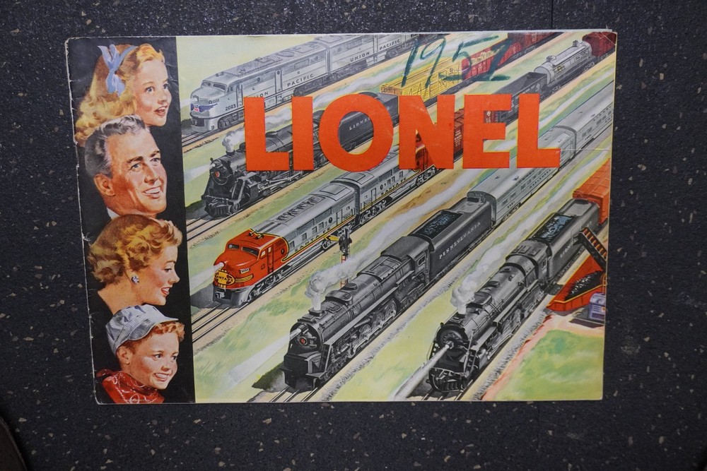 Original 1951 Lionel Trains Catalog