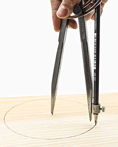Compass Pencil Drawing Tool Drafting Compass for Geometry Woodworking