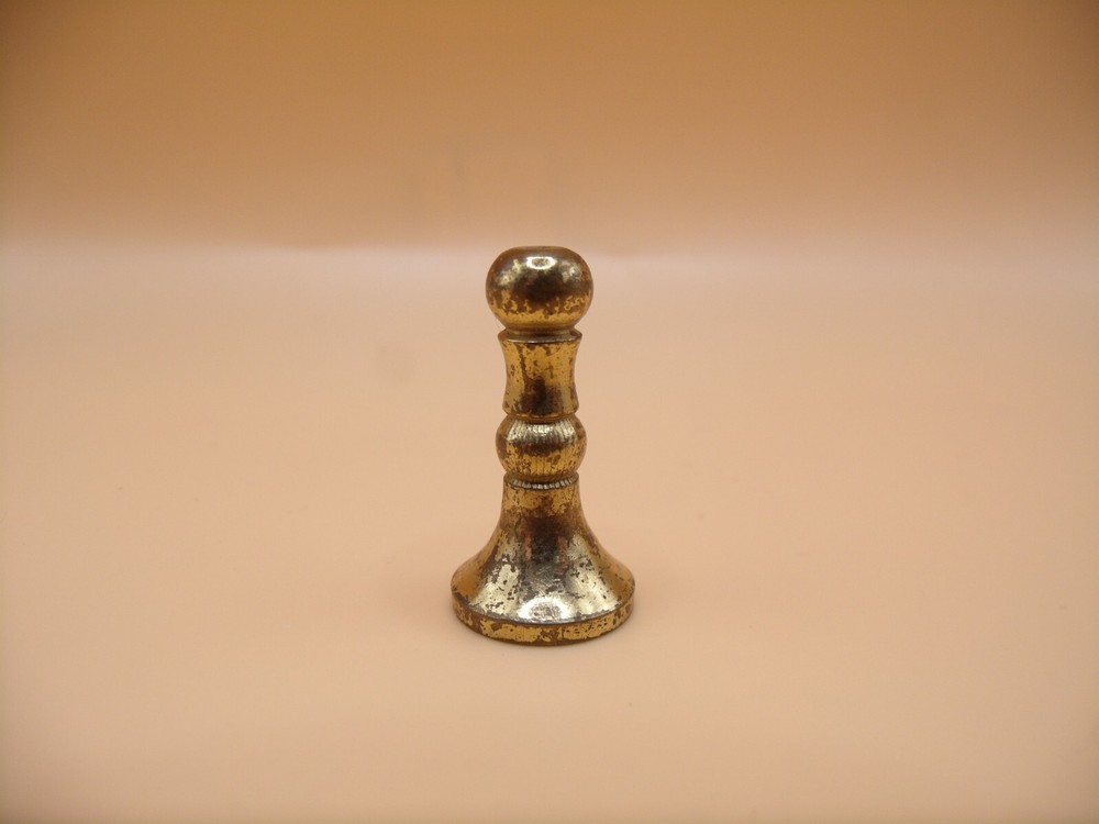 Vintage Solid Brass Initial "F" Made in England Sealing Wax Stamp Seal