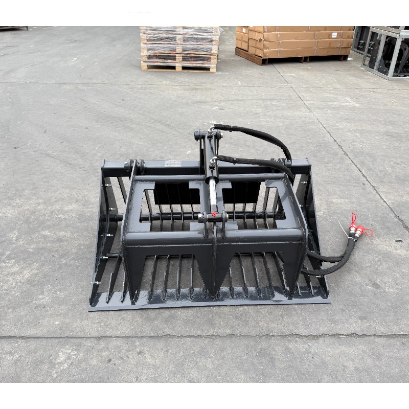 44'' Heavy-Duty Mini Rock Grapple New Landhonor Skid Steer Loader Attachment
