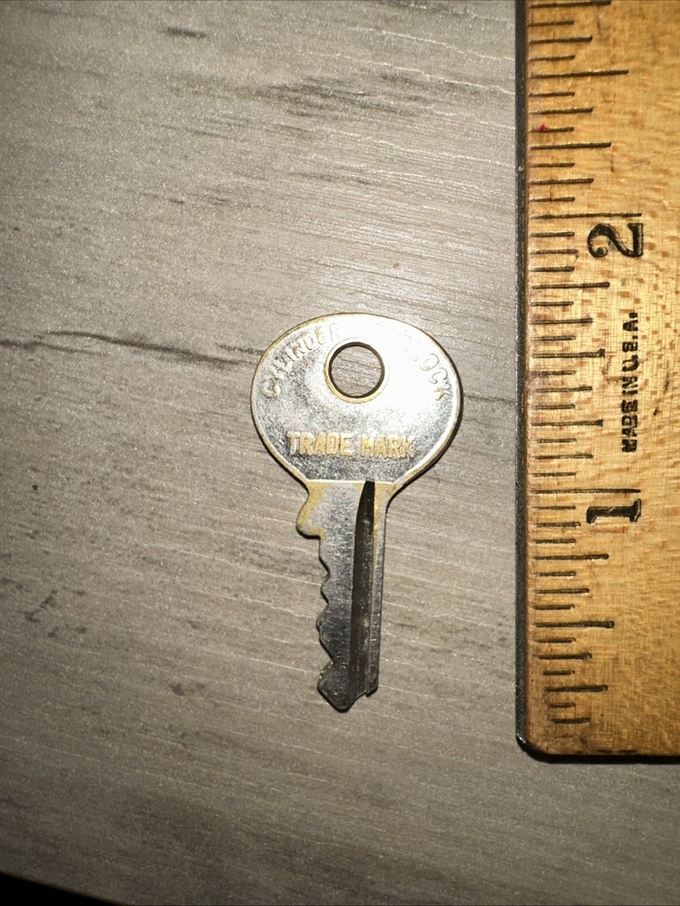 Vintage Key: DORCY Cylinder Padlock Small Key￼