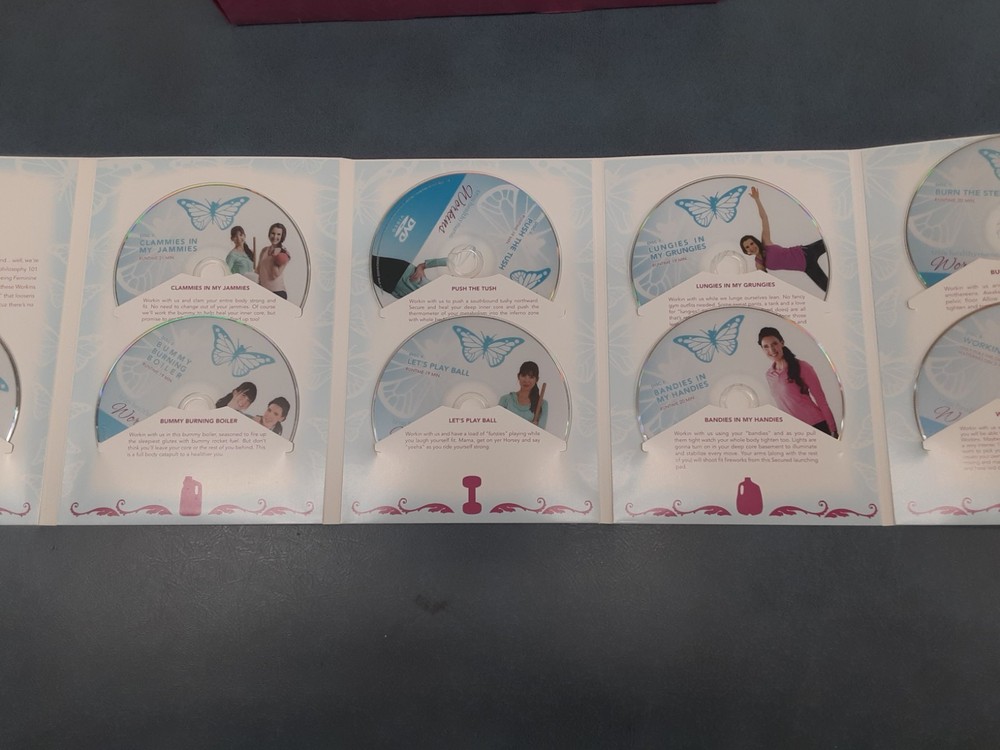 Trim Healthy Mama Workins DVD Exercise/ Complete Set