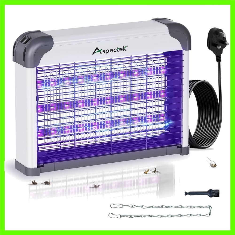 Energy-Efficient Indoor Bug Zapper with Dual-Wavelength Attraction Technology