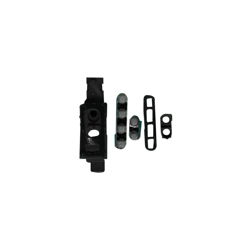 Loud Speaker Microphone Mesh Set for Apple iPhone XS Silver 10 Pack Replacement