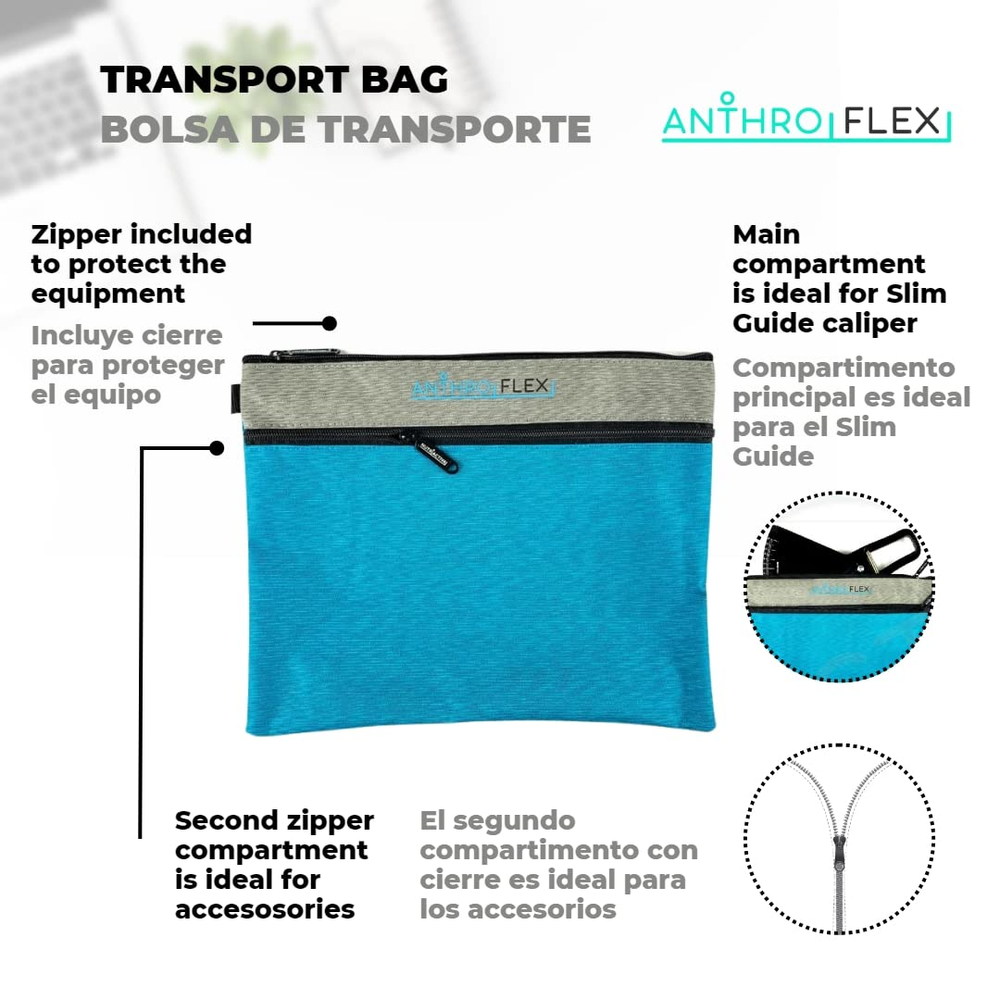 Basic Anthropometry Kit with Slim Guide Skinfold Caliper, Anthrometrix Software,