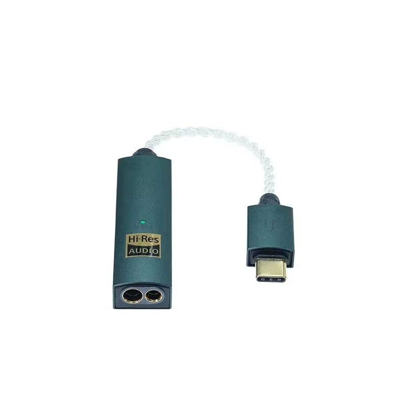 2x ES9219 DAC Chip Portable Audio Decoder Headphone Amplifier 2in1
