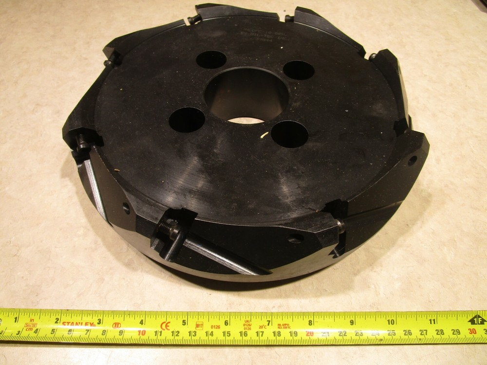 MIL-TEC HDDFC-10-8RH FACE MILL 10" OCTAGON HD INSERT, E0079
