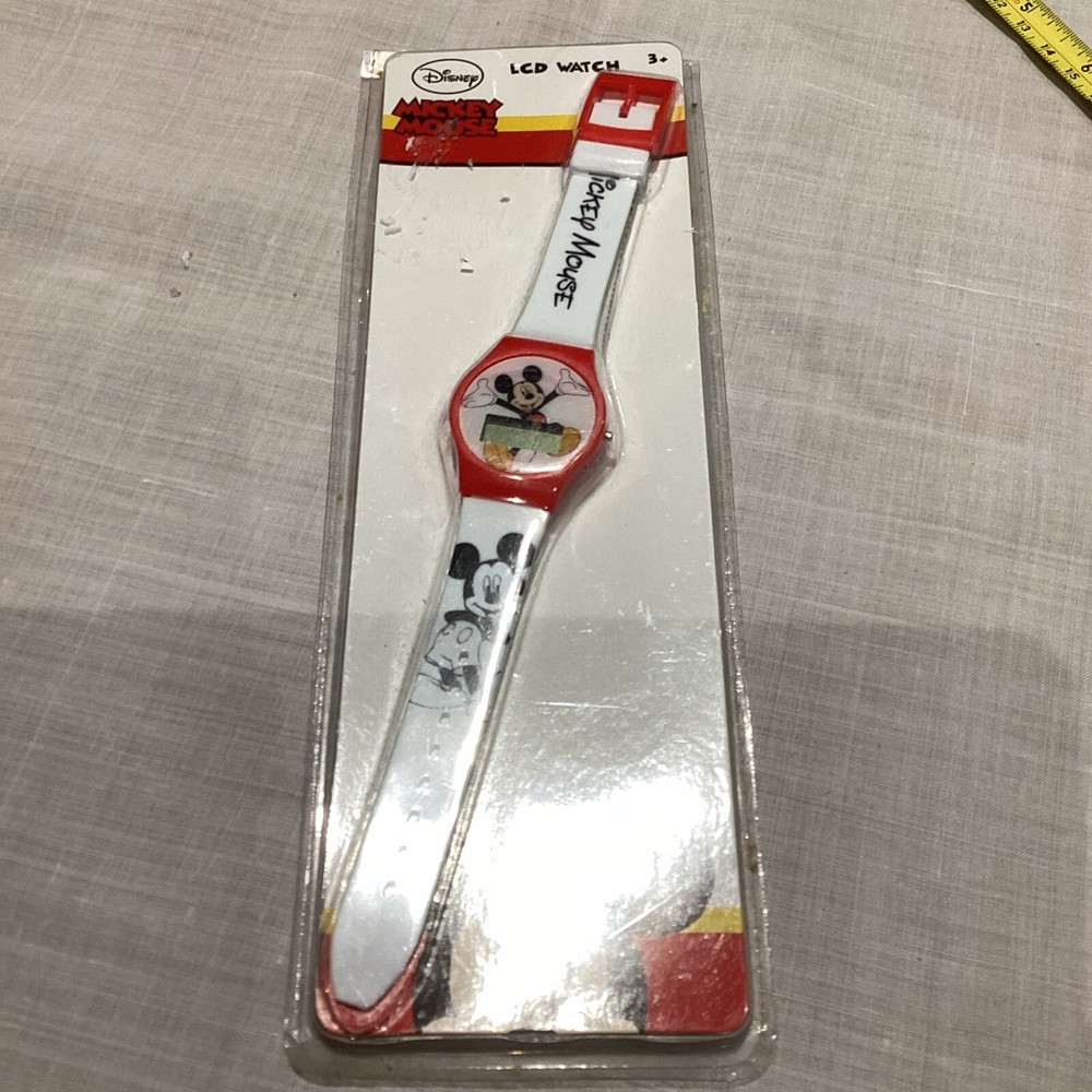 Mickey Mouse LCD Watch New Sealed Package