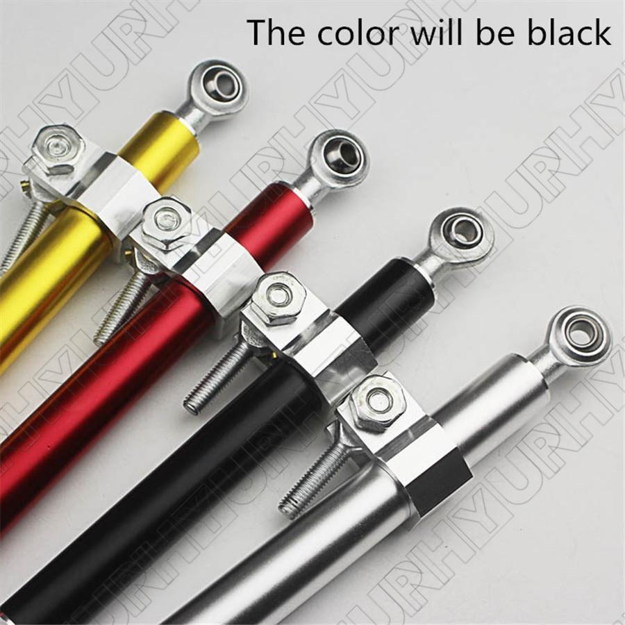 330mm Durable Motorcycle Universal Aluminum Steering Damper Stabilizer Linear
