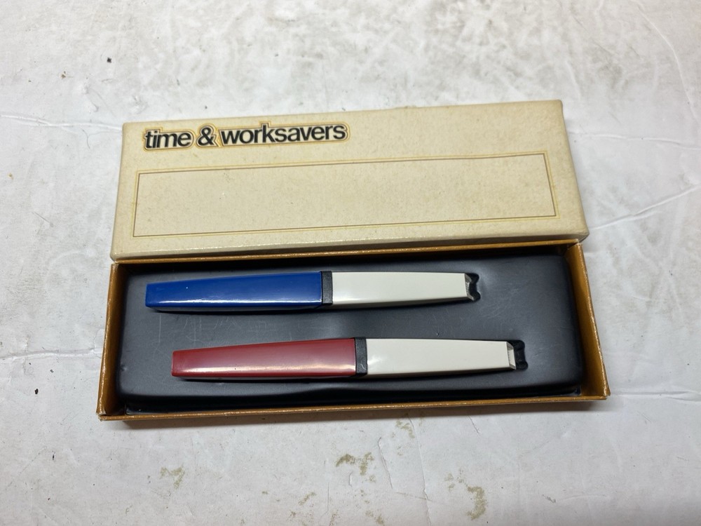 Vintage Time & Worksaver Set With Box