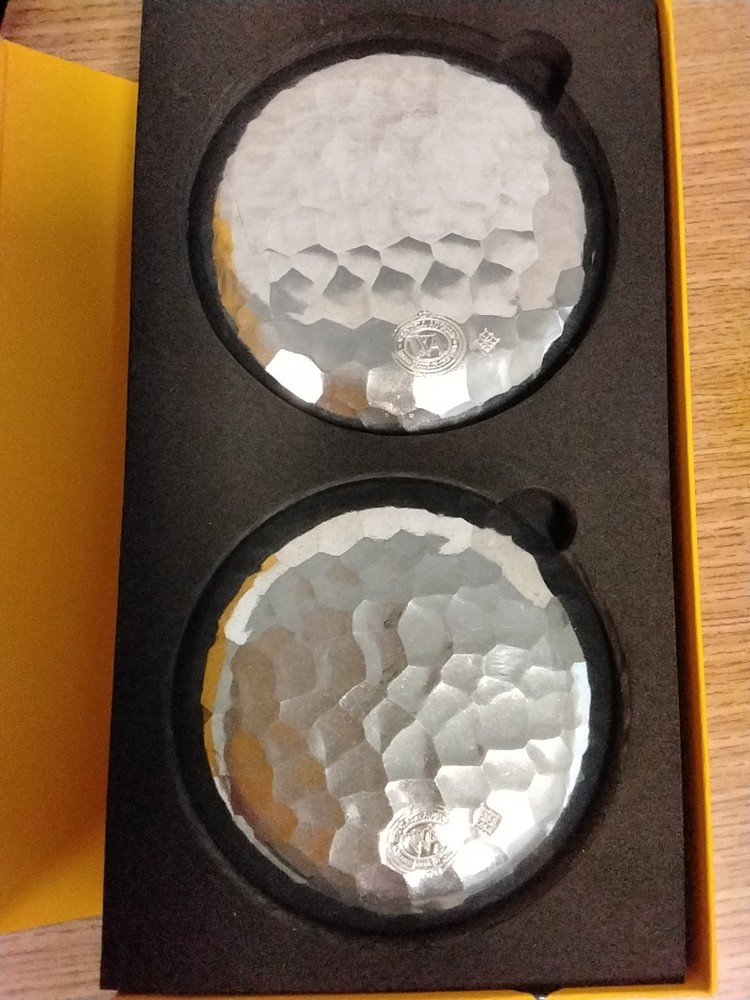 Caterpillar 100 Years Centennial Coasters Set