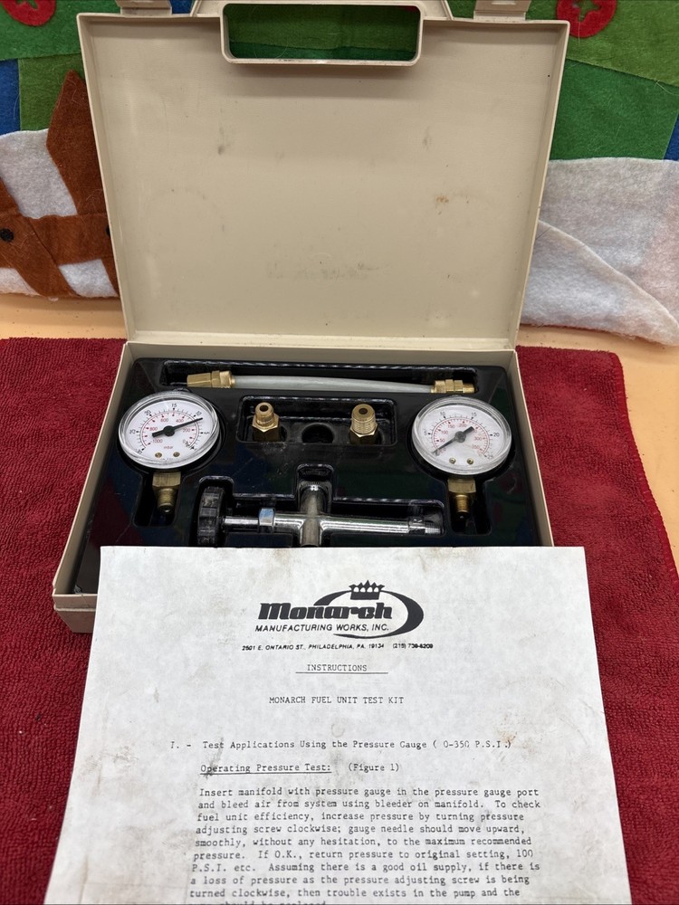 Monarch Fuel Test Kit
