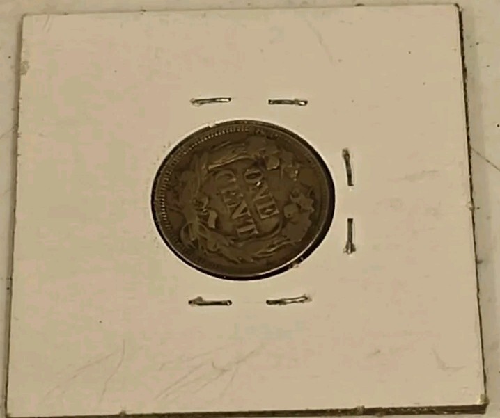 1857 U.S 1C Flying Eagle Cent Penny