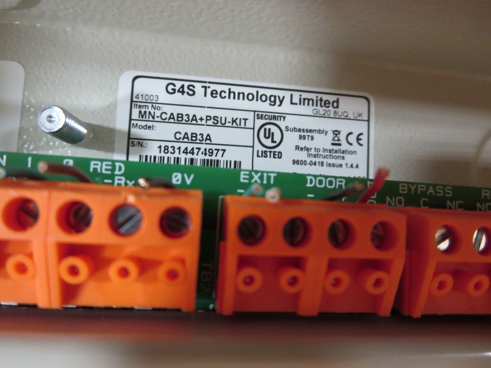 Group 4 Technology, 7000-5460-2 & 7000-5478, Door Controller/Reader,With Cabinet