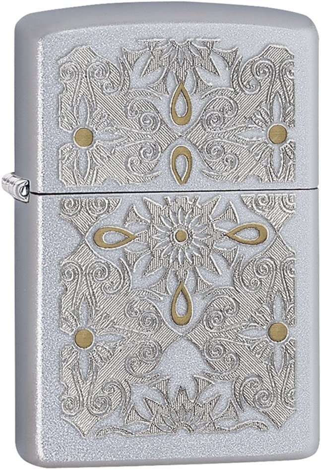 Zippo Classical Curve Satin Chrome 28457