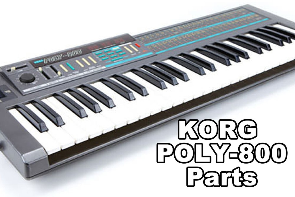Korg Poly-800 Original Front Panel One Item Only Used From Japan
