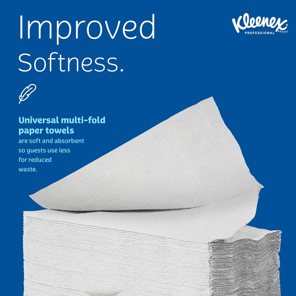 Multifold Paper Towels, White, 16 Packs, 150 Tri-Fold Sheets per Pack