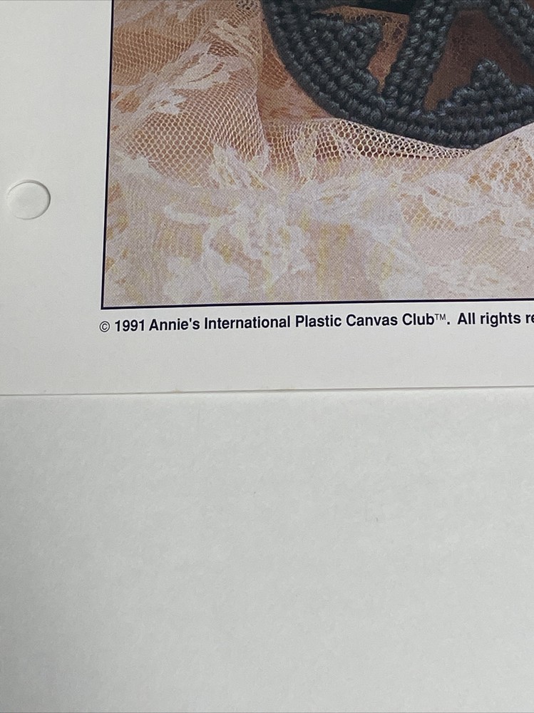 Baby Carriage Annie's Plastic Canvas Pattern