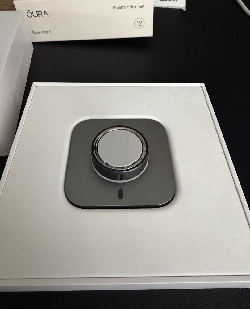 Oura Ring Gen 4 Silver Size 12