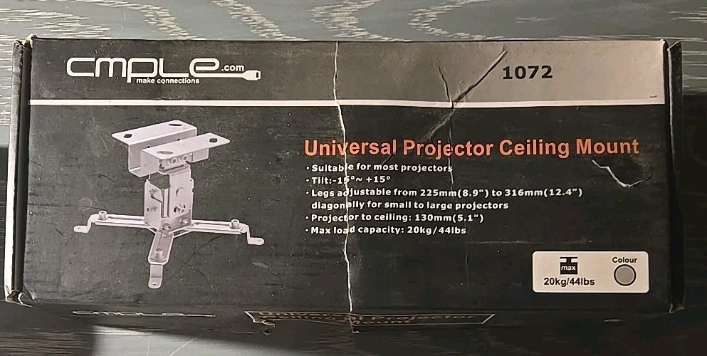 Universal Projector Ceiling Mount - Same Day Free Shipping