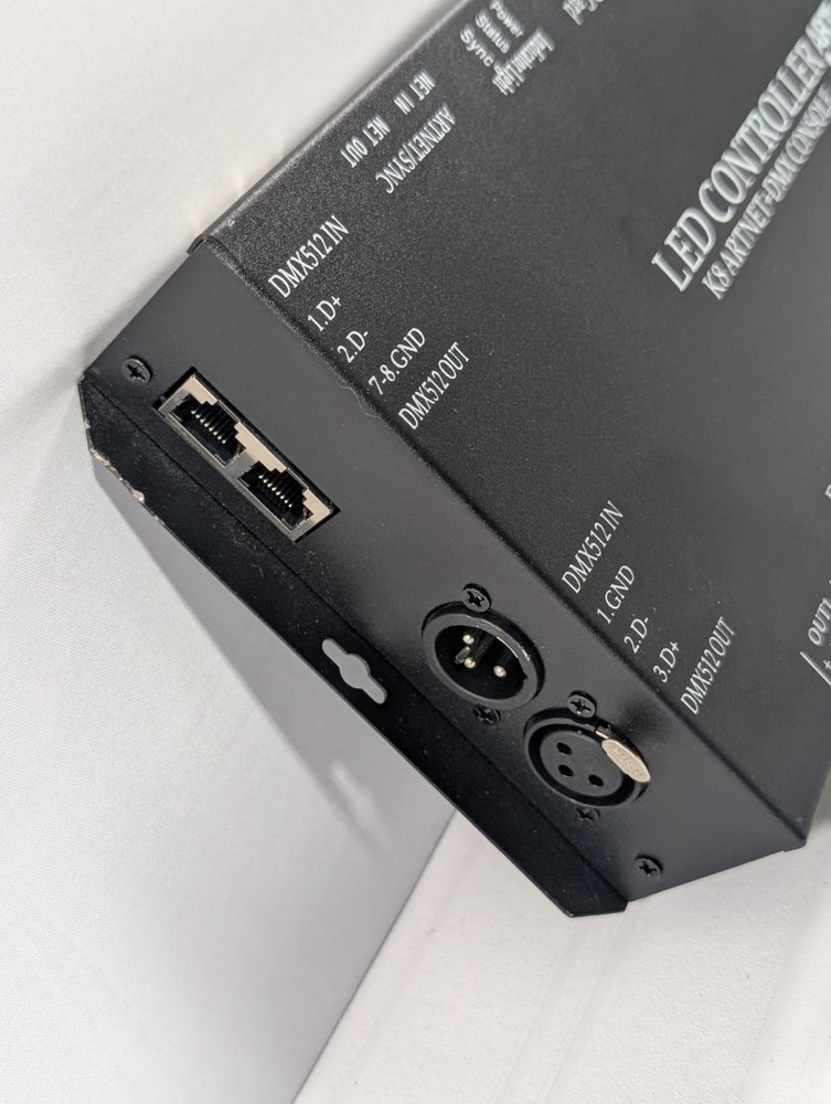 DMX512 Decoder LED Controller Dimmer RGB Stage Lighting Control Driver 4 Channel