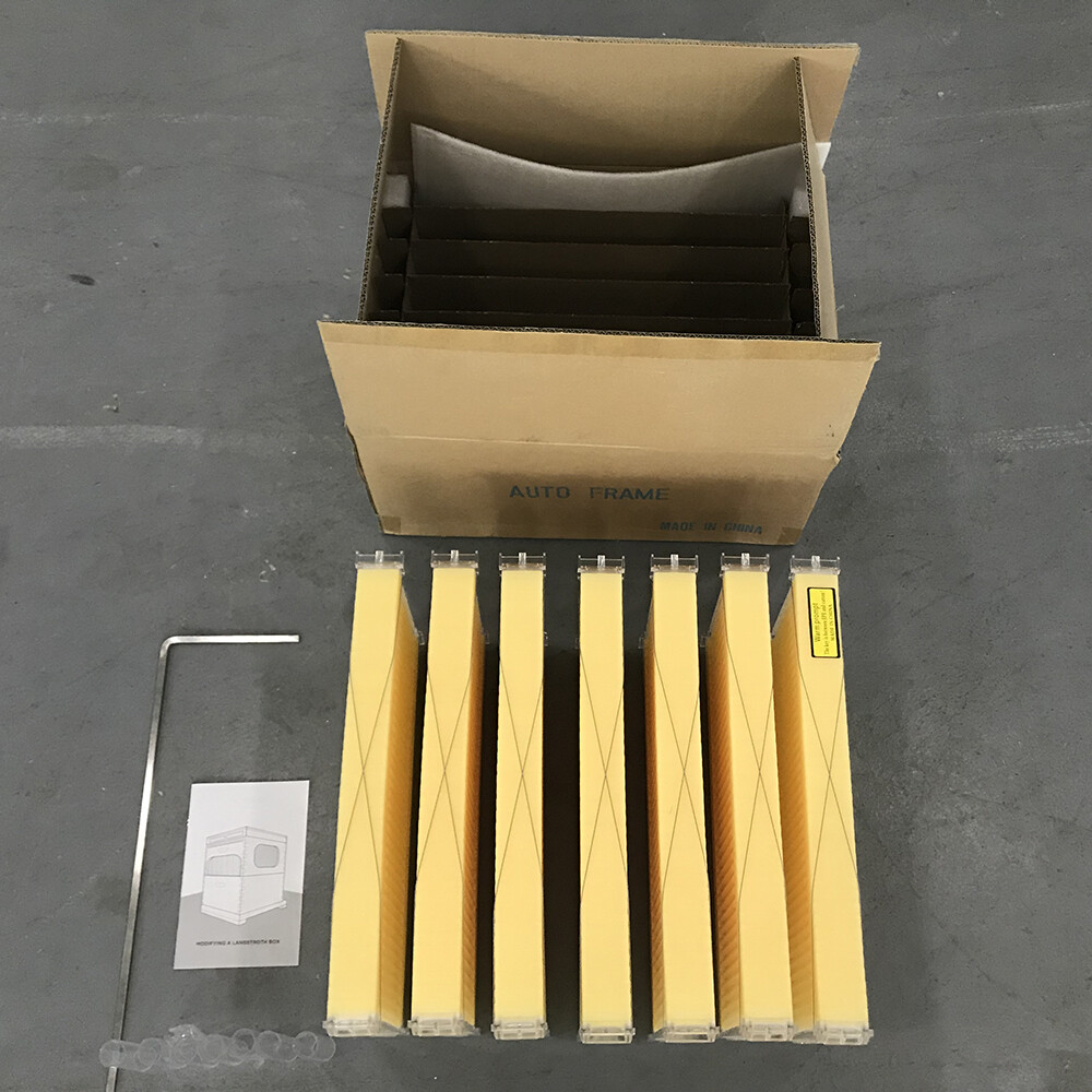 7 x Auto Beehive Beekeeping Frames Beehive Frame BPA free Plastic Beehive Frames