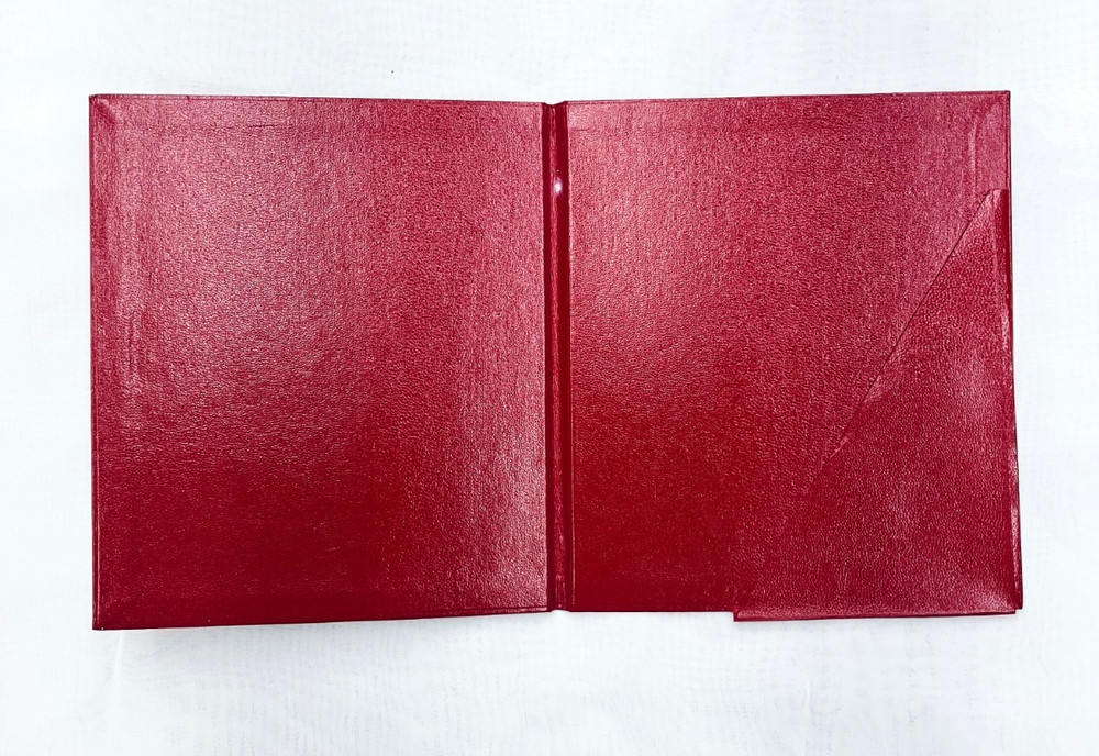 Cartier Booklet Document Holder Folder Sleeve Authentic