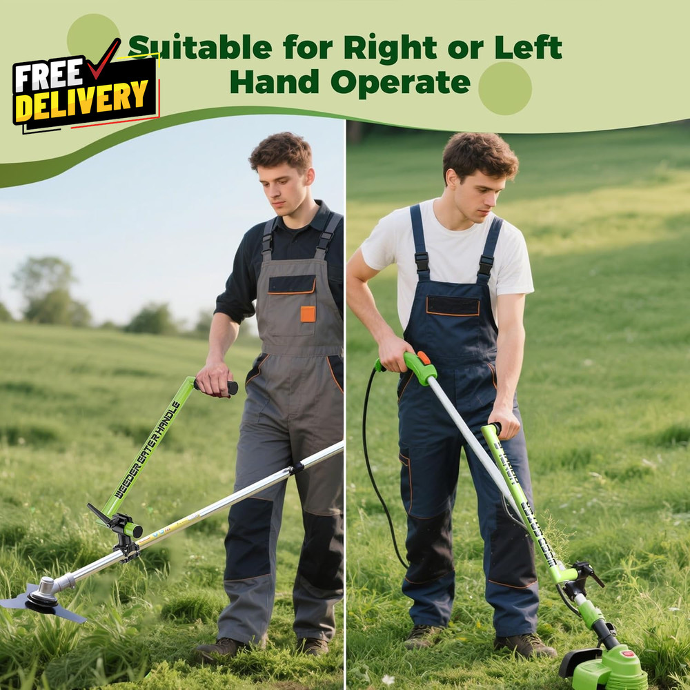 Upgraded Weed Eater Handle Ergonomic String Trimmer Handle with Adjustable Sh...