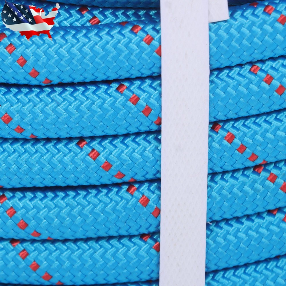 Pulling Rigging Line 1/2" × 125' Double Braid Nylon Polyester Arborist Bull Rope