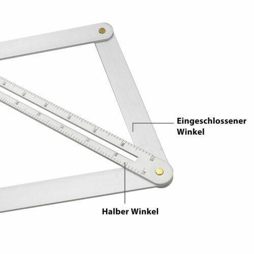 Protractor Square Corner Angle Finder Ceiling Artifact Tool Aluminum Alloy Ruler