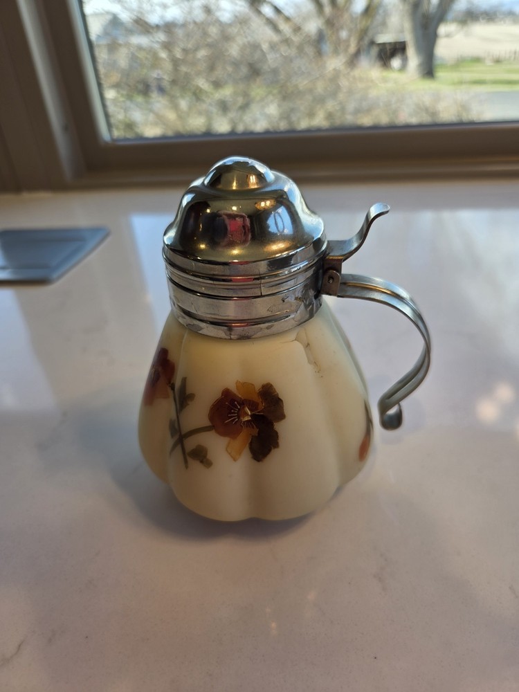 Antique Smith Bros Syrup Pitcher or Jar