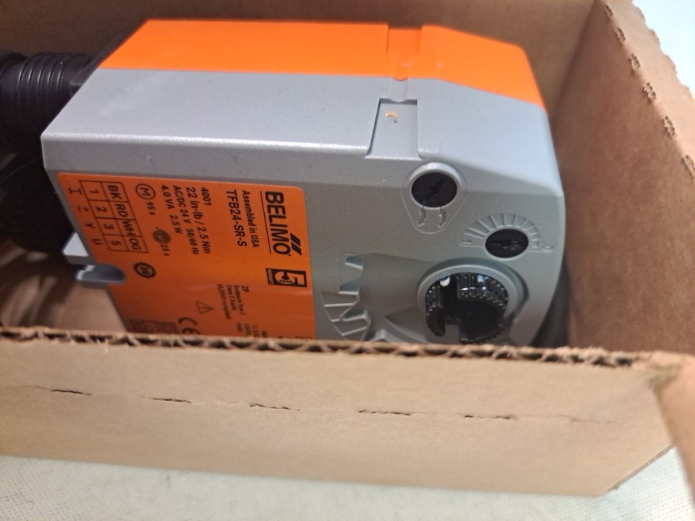 BELIMO TFB24-SR-S Damper Actuator NEW, open box