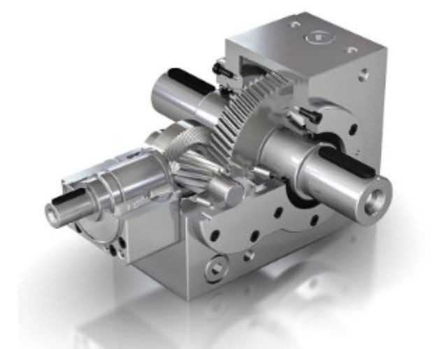 GRAESSNER KS20L 6.071:1 Ratio Helical Bevel Gearbox