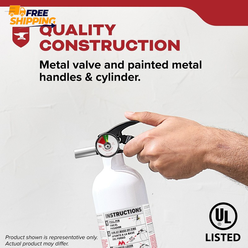 Fire Extinguisher for Vehicles, Cars, Single Use 5BC