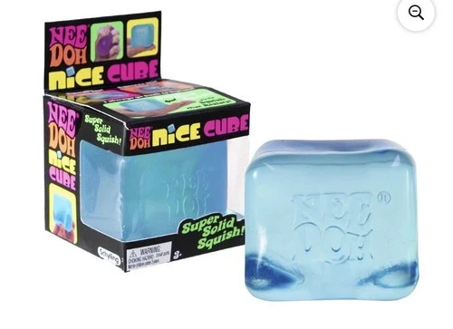 NEW Nee Doh  Nice Cube Super Solid Squish Toy Random Color