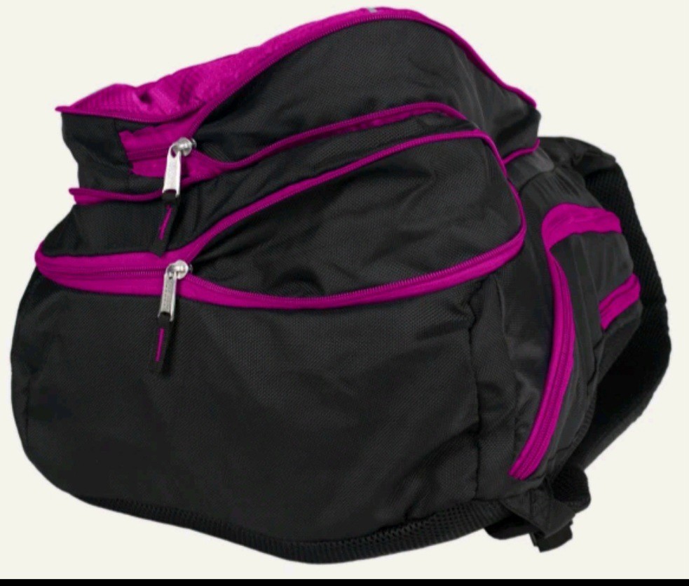 Five-Star Expandable Backpack, Laptop Sleeve Multi-Use Large Backpack Gym EUC