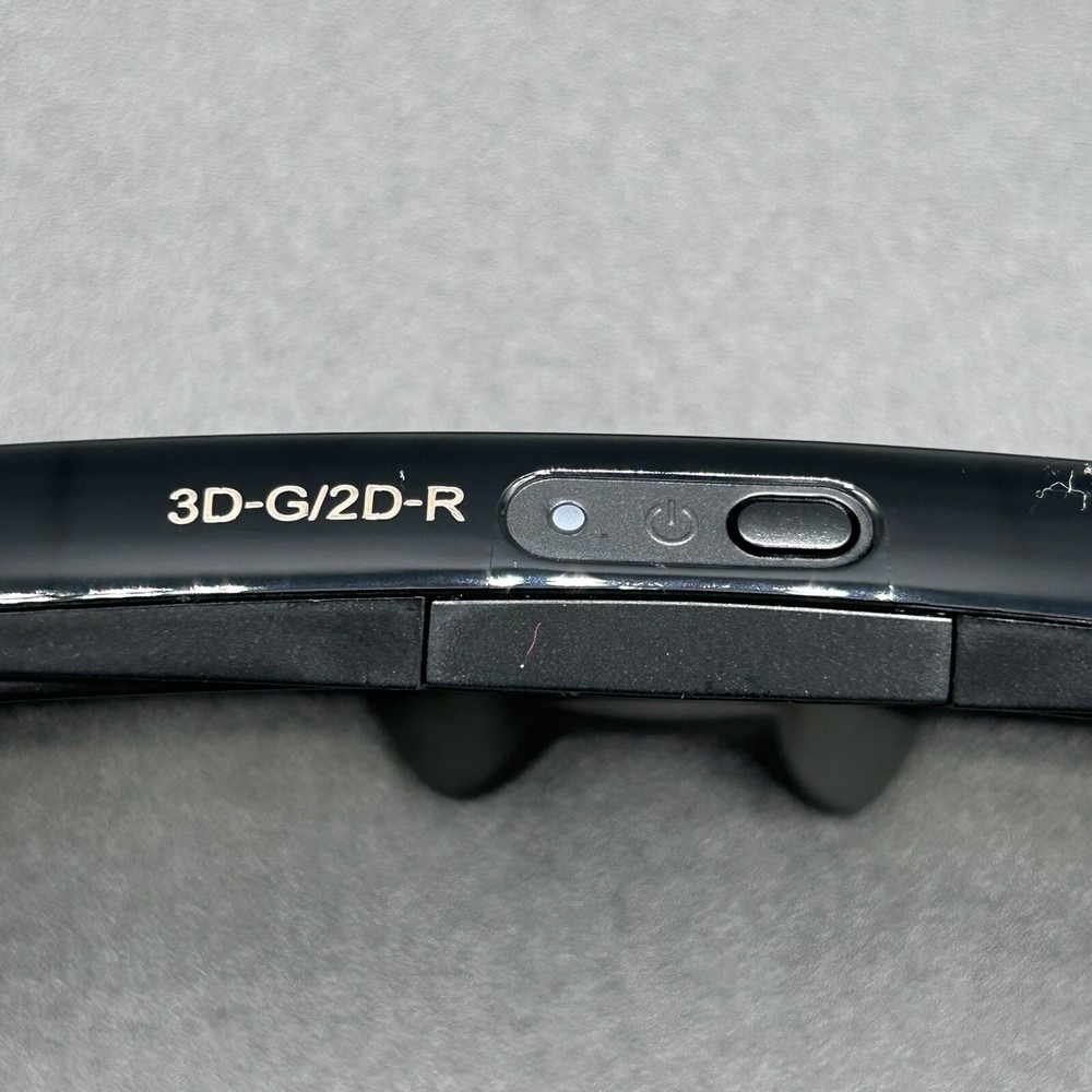 Sharp AN-3DG40 3D Glasses Black NWOT