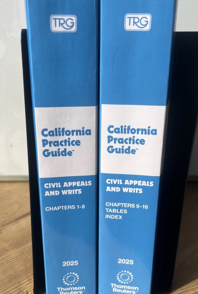 Rutter Civil Appeals and Writs (December 2025)