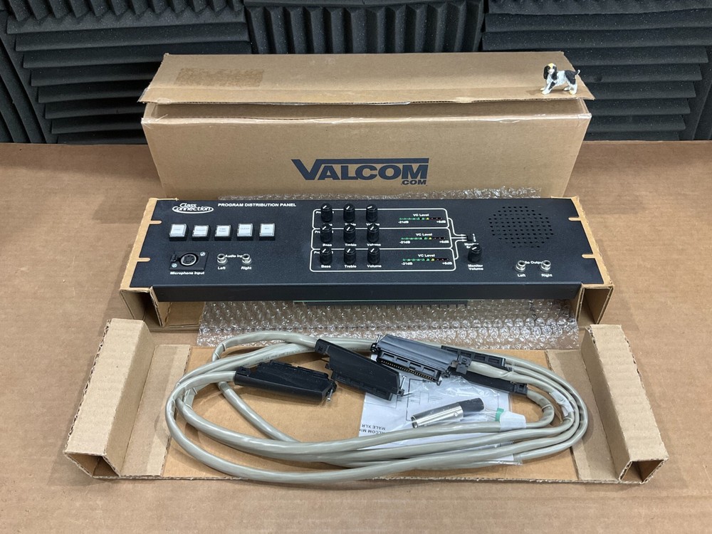 Valcom Program Distribution Panel VEPDP ✅❤️✅❤️✅ New! Open Box!