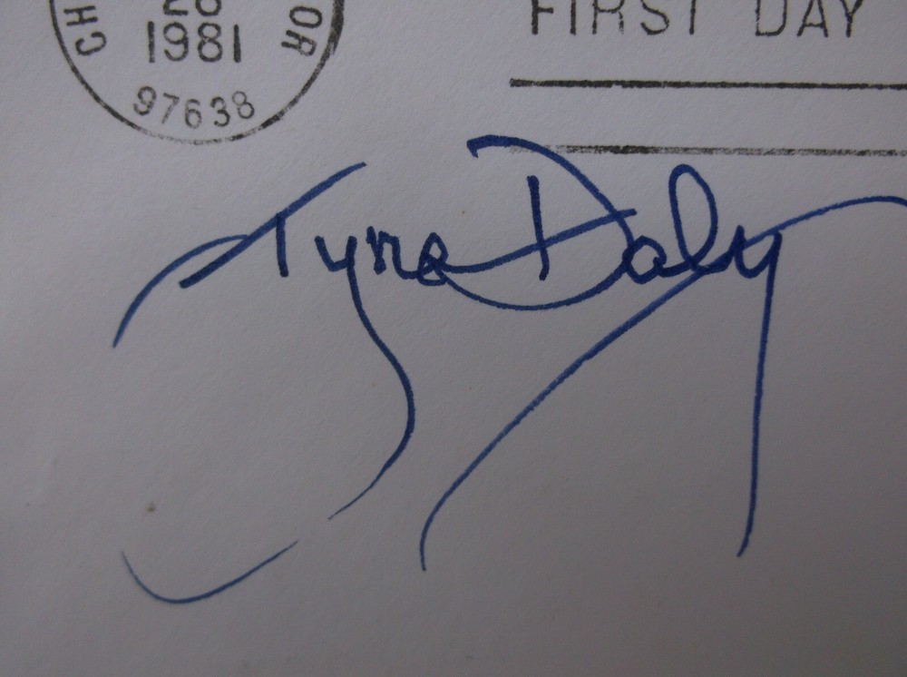 TYNE DALY Actress First Day of Issue Envelope JSA COA