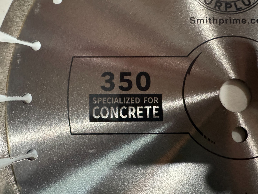 14" PREMIUM SEGMENT DIAMOND SAW BLADE - Concrete / Masonry / Stone