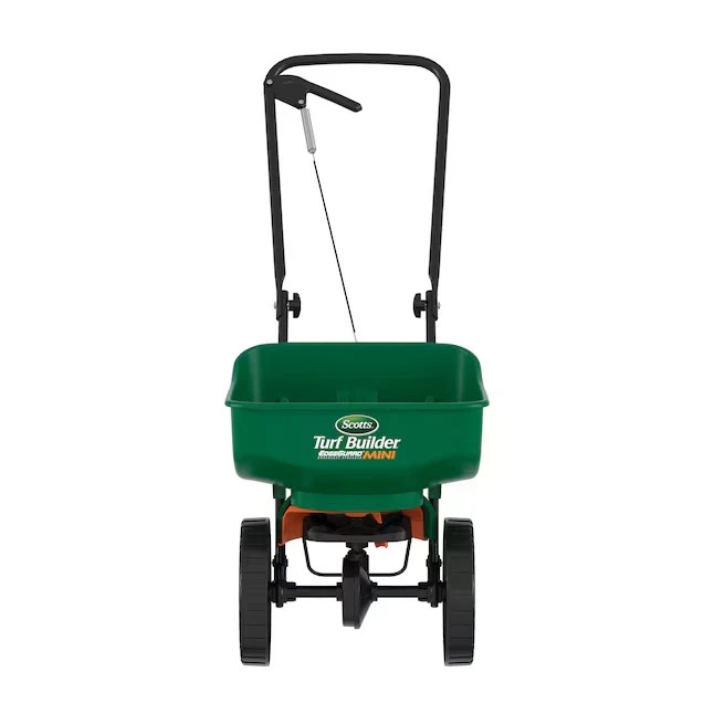 Scotts Turf Builder EdgeGuard Mini Broadcast Spreader 15-lb Capacity Compatible