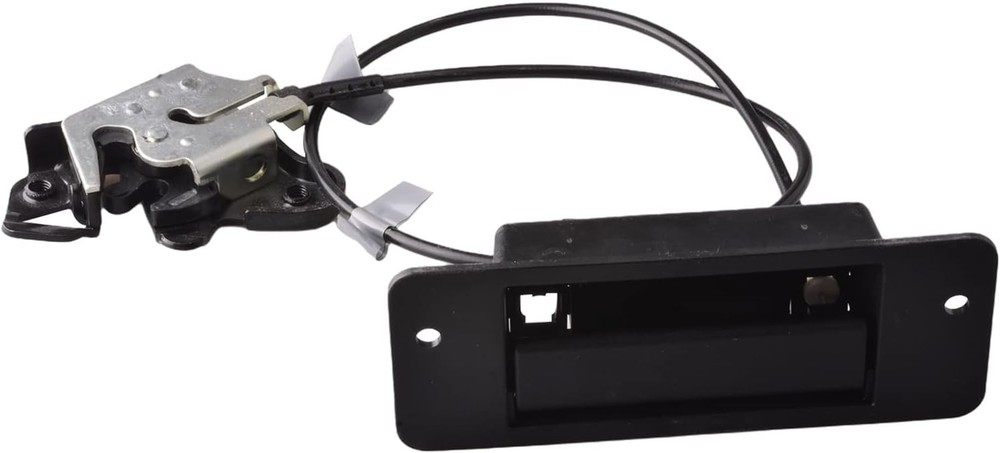 Lower Door Latch Assembly w/Door Handle Compatible for Ford E150 E250 E350 Van S