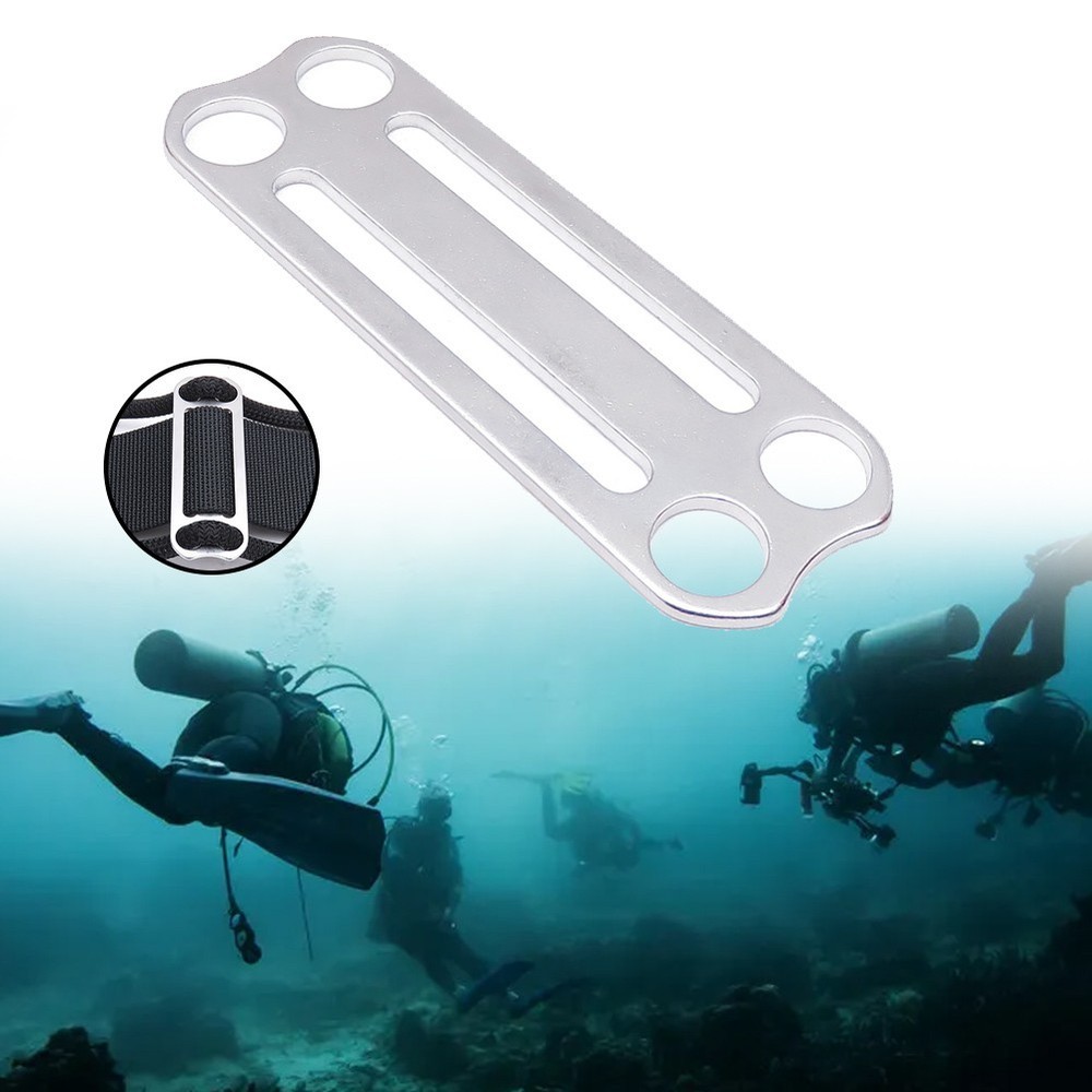 Slide Keeper D-Ring Dive Diving Functional Harness Professional Retainer
