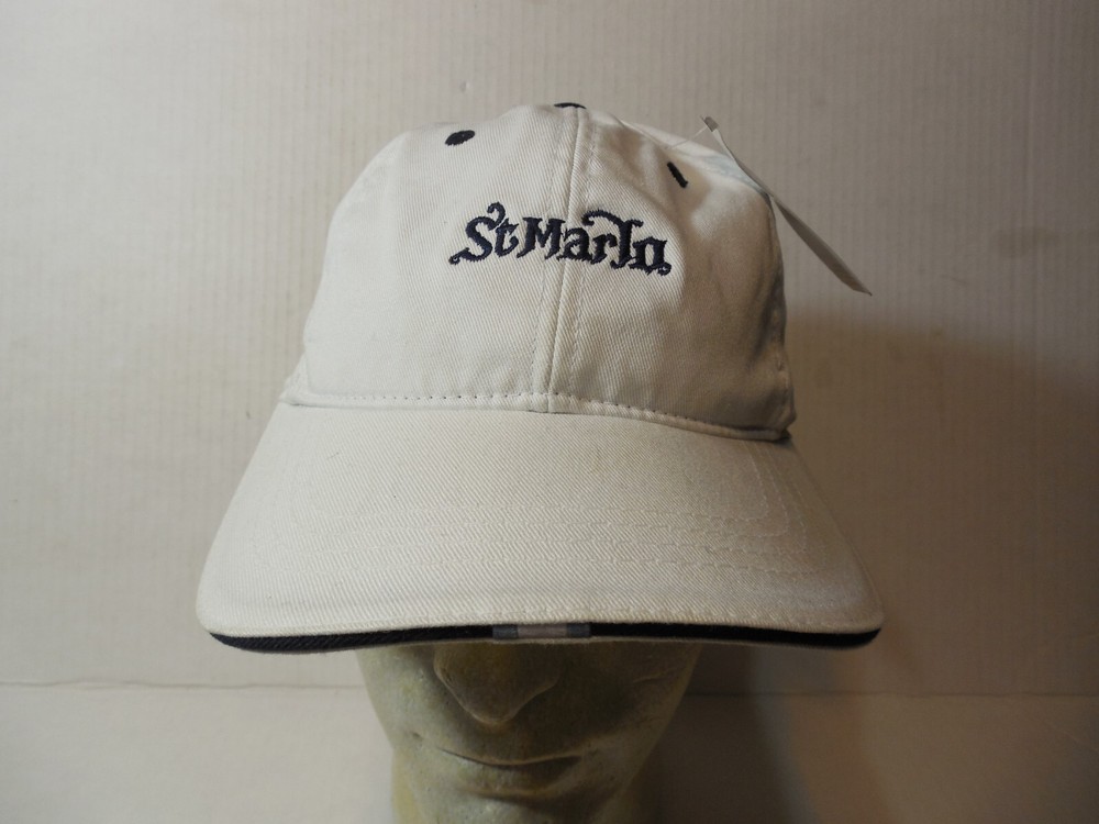 Ahead St. Marlo Classic Cut Strap Back w Tags Hat Cap
