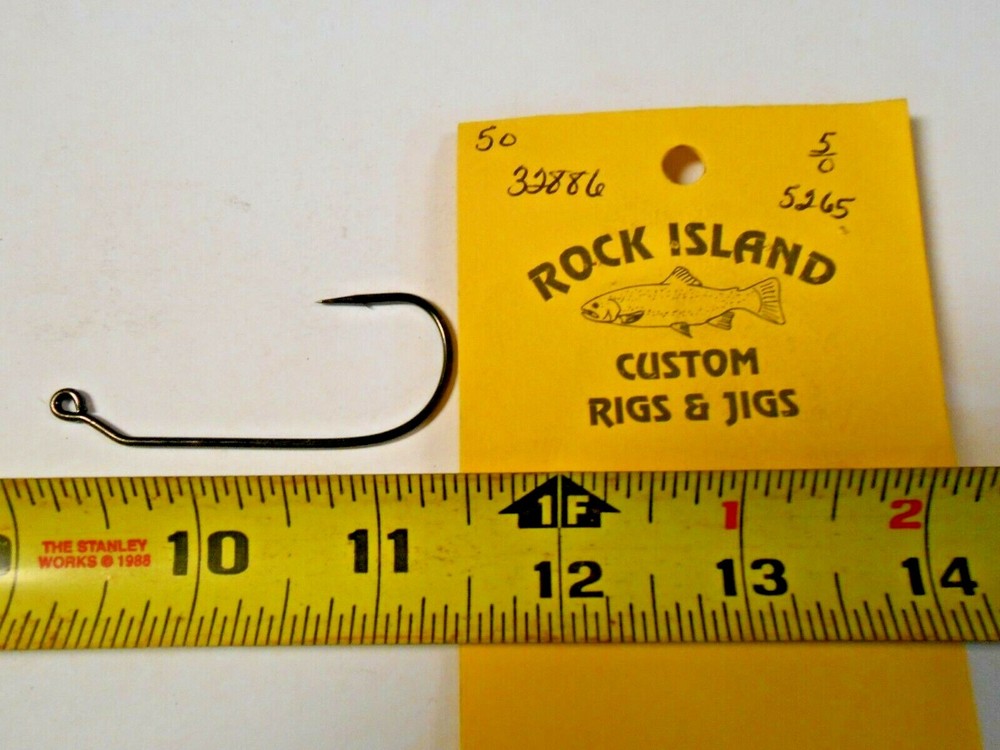 Mustad Jig Hooks # 32886 50 ct