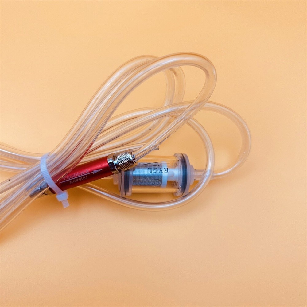 Oxy-Hydrogen Welding Torch Kit with Copper Nozzle & Flashback Arrestor