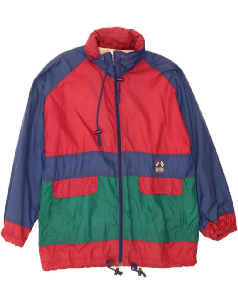MARCEL CLAIR Mens Unisex Tracksuit Top Jacket Medium Multicoloured AM10