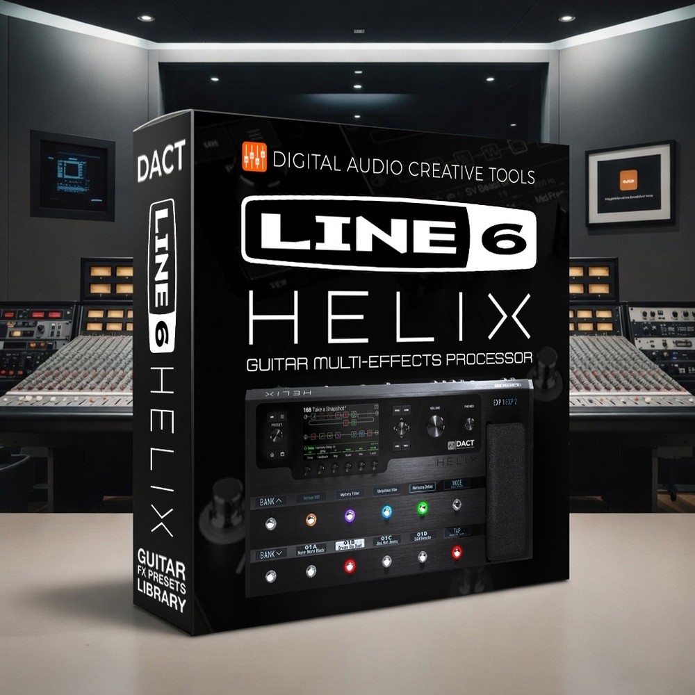 Line 6 Helix Guitar Multi-FX Presets Library